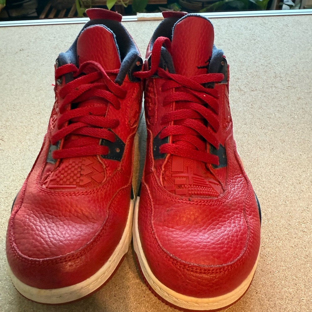 Stylish Red Kids Jordan’s Sneakers - Picture 2 of 5